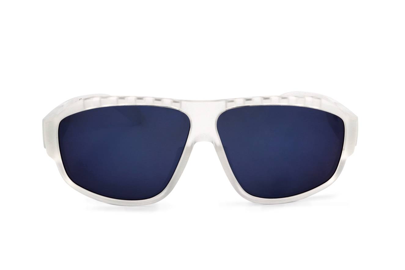 Adidas SP0025 26X 62mm Geometric Sunglasses Men's Crystal