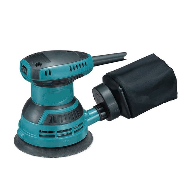 Ponceuse à Orbite Aléatoire de 5 Pouces, Machine de Ponçage à Vitesse Variable, Polisseuse, Meulage, Plat, Outil Électrique pour le Travail du Bois, Grand Usage