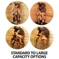thumbnail image 3 of Easy-Up Mounted Saddle Racks | Storage Solution | Black | 2 Tier Saddle Rack, 3 of 4