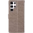 thumbnail image 2 of Compatible with Samsung Galaxy S22 Ultra Case Glitter with Card Holder Flip Wallet Phone Case for Women Crystal Butterfly Shockproof Protective Case for Samsung Galaxy S22 Ultra,Gray GY, 2 of 12