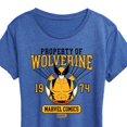 thumbnail image 3 of Marvel Wolverine - Property Of - Women's Short Sleeve Graphic T-Shirt, 3 of 5