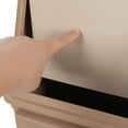 thumbnail image 3 of 30L Trash Can, Industrial Waste Container, 8 Gallon Large Trash Can, Narrow Mouth Design, Khaki, No Wheels, for Kitchen, Dorm, Bedroom, Commercial Office, Waste Separation, Easy to Clean, 3 of 5