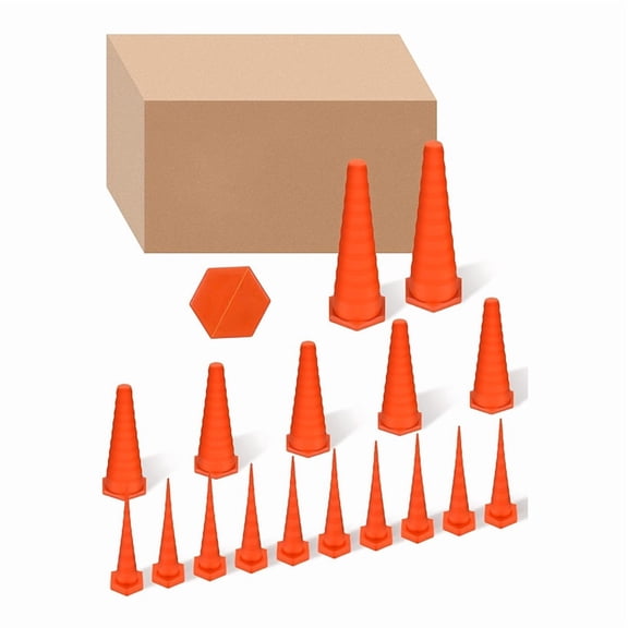 17 PCS Hydraulic Oil Service Rubber Plugs, Universal Drip Proof Hose Plugs Kit Hydraulic Hose Plugs for Irrigation,Lines