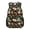 Black Tropical Green Leaf Floral, variant on chaqlin White Blue Watercolor Wolf Kids Backpack for School Red Lightning Elementary School Bookbag Lightweight Daypack with Side Pocket for Preschool Camping Travel