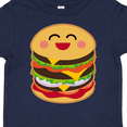 thumbnail image 4 of Inktastic Hamburger Kawaii Boys or Girls Toddler T-Shirt, 4 of 5