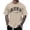 Khaki, variant on Men's Raglan Sleeve Letter Print Short Sleeve Round Neck T Shirt Floral Fashion Trend Bottoming Shirt Man Shirts for Men Heavy T Shirts for Men Small T Shirts for Men Compression Shirt Men