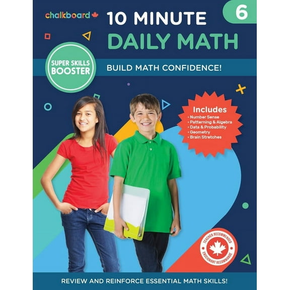 10 Minute Daily Math: 10 Minute Daily Math Grade 6 (Paperback)