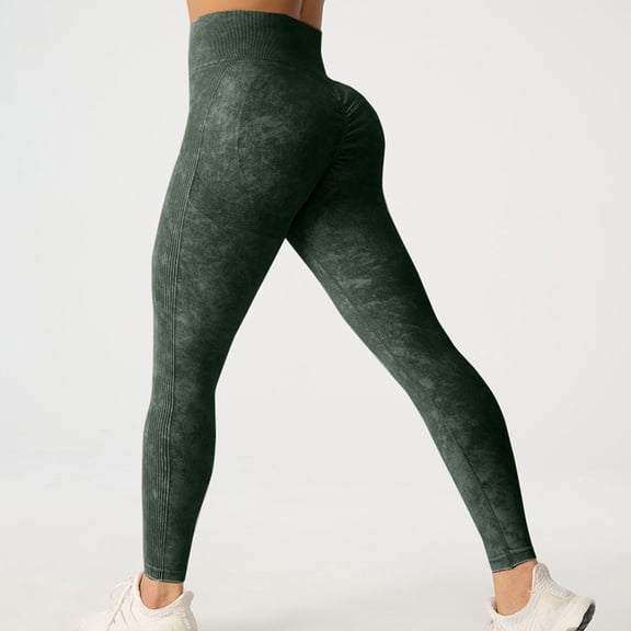 YOZGXEG Yoga Pants Women Anti Cellulite Leggings Women High Waisted Slim Fit Lightweight Workout Elastic Pants Black Xs-Xl