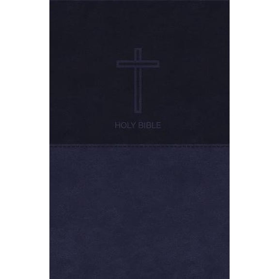 NKJV, Value Thinline Bible, Blue Leathersoft, Red Letter, Comfort Print: Holy Bible, New King James Version