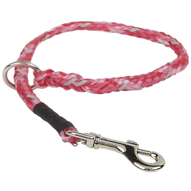 EzyDog Standard 24-Inch Rope Dog Leash Extension - Reflective Trim for Nighttime Safety - Add 2 for Walking 2 Dogs Tangle Free with Our Cujo Leashes (24â€, Pink Camo)