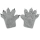 thumbnail image 3 of Guantes de animales para hombres y mujeres, accesorios de cosplay, guantes de peluche con forma de pata de gatito para adultos Gris, 3 of 9