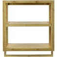 thumbnail image 4 of Sorbus Bamboo Finish Bathroom Wooden 3-Tier Wall Mounted Organizer Width 8.25-inch Towel Rack Holder, 4 of 7