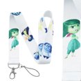 thumbnail image 1 of Inside Out 2 Lanyards Keychain Cartoon Movie Lanyards for Key Neck Strap For Card Keyring Accessories Gifts Credential Holder, 1 of 7