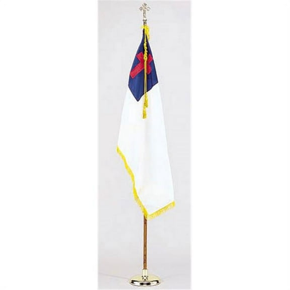 5 ft. X 8 ft. Nyl-Glo Christian Flag Dyed
