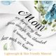 thumbnail image 4 of LHSHID Gifts for Mom Blanket for Mom from Daughter Son Birthday Gifts for Mom Flower Butterfly Soft Flannel Throw Blanket for Sofa Couch 30"x40", 4 of 7