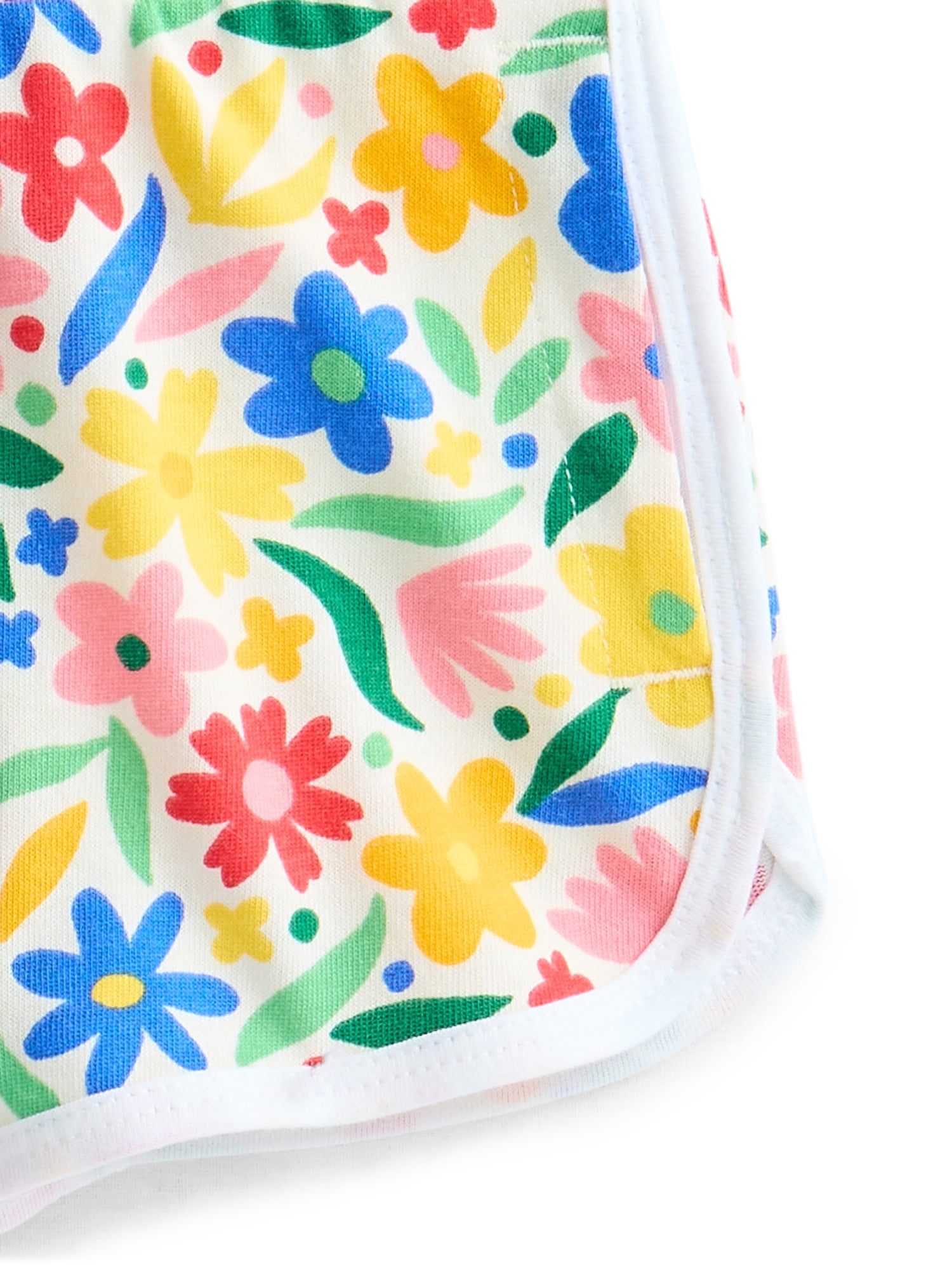 Wonder Nation Girls Dolphin Shorts, 2-Pack, Sizes 4-18 & Plus