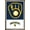 Bronze Framed Version, variant on MLB Milwaukee Brewers - Logo 22 Wall Poster, 22.375" x 34"