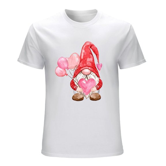 Happy Valentine's Day Gnome T-Shirt Cute Love Gift Tee