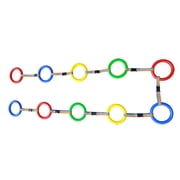Protective Gear for Children Daycare Walking Rope with Handles for Outdoor and Preschool Use Lightweight Aluminum Leash System for School Kids, Red,Blue,Yellow,Green