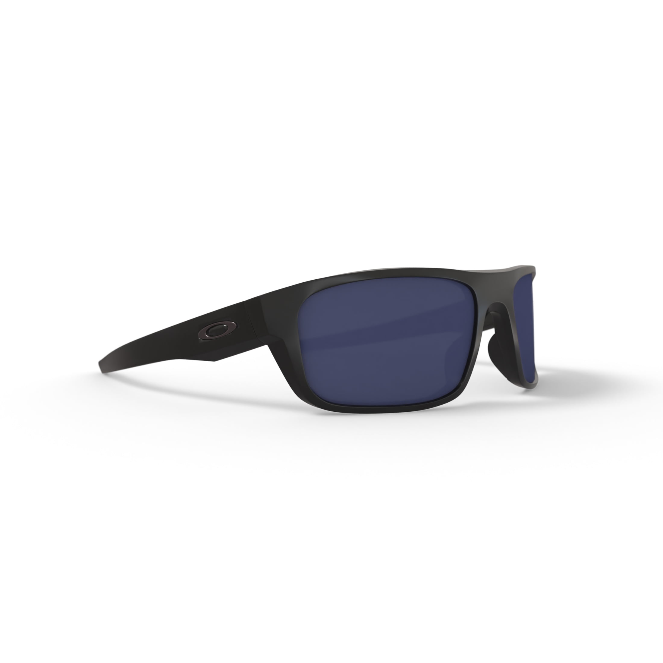 Oakley Men's OO9367 Drop Point Rectangular Sunglasses, Matte Black/Grey