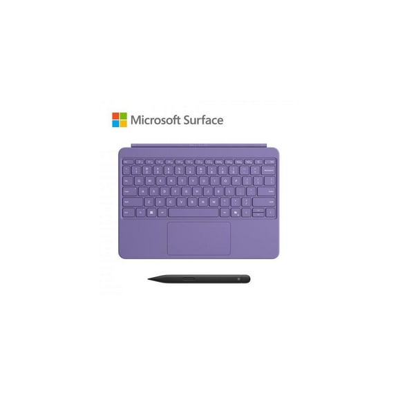 Microsoft Surface Slim Pen (2nd Edition) and Pro Keyboard (12th edition) violet