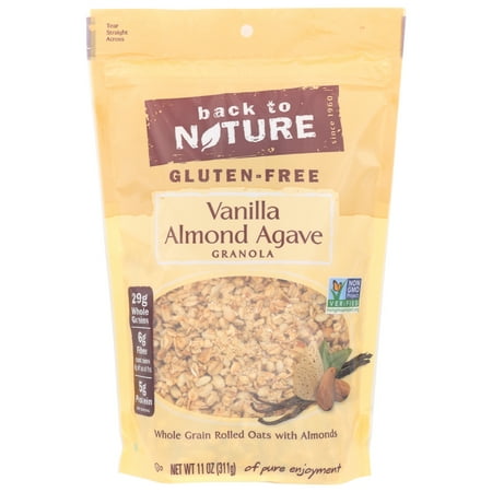 Back to Nature Gluten Free Vanilla Almond Agave Granola, 11 oz