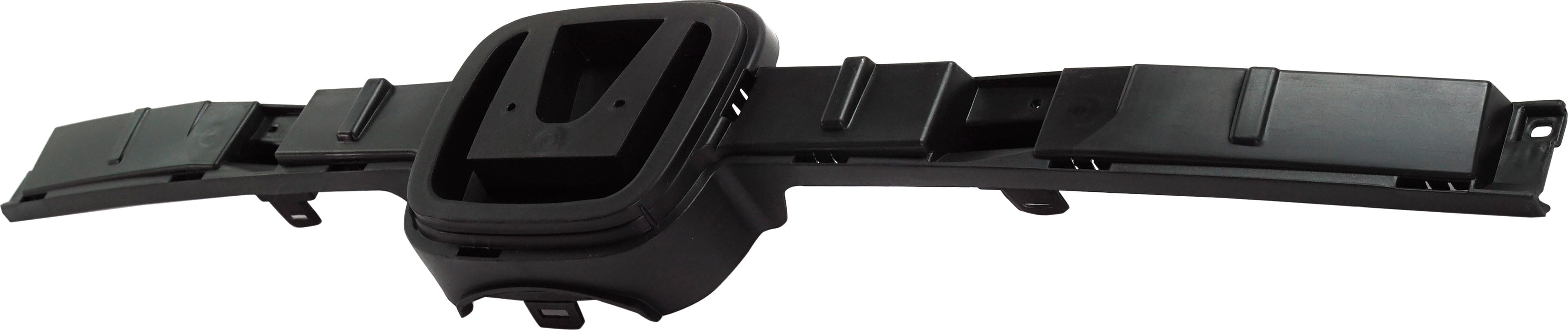 Grille Trim Compatible with 2018-2021 Honda Accord Center Textured Black