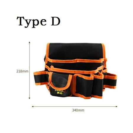 

Ruibeauty Multi-Functional Oxford Cloth Electrician Tools Bag Waist Pouch Belt Organizer