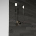 thumbnail image 3 of Dainolite 2LT Incandescent Wall Sconce, MB, 3 of 3