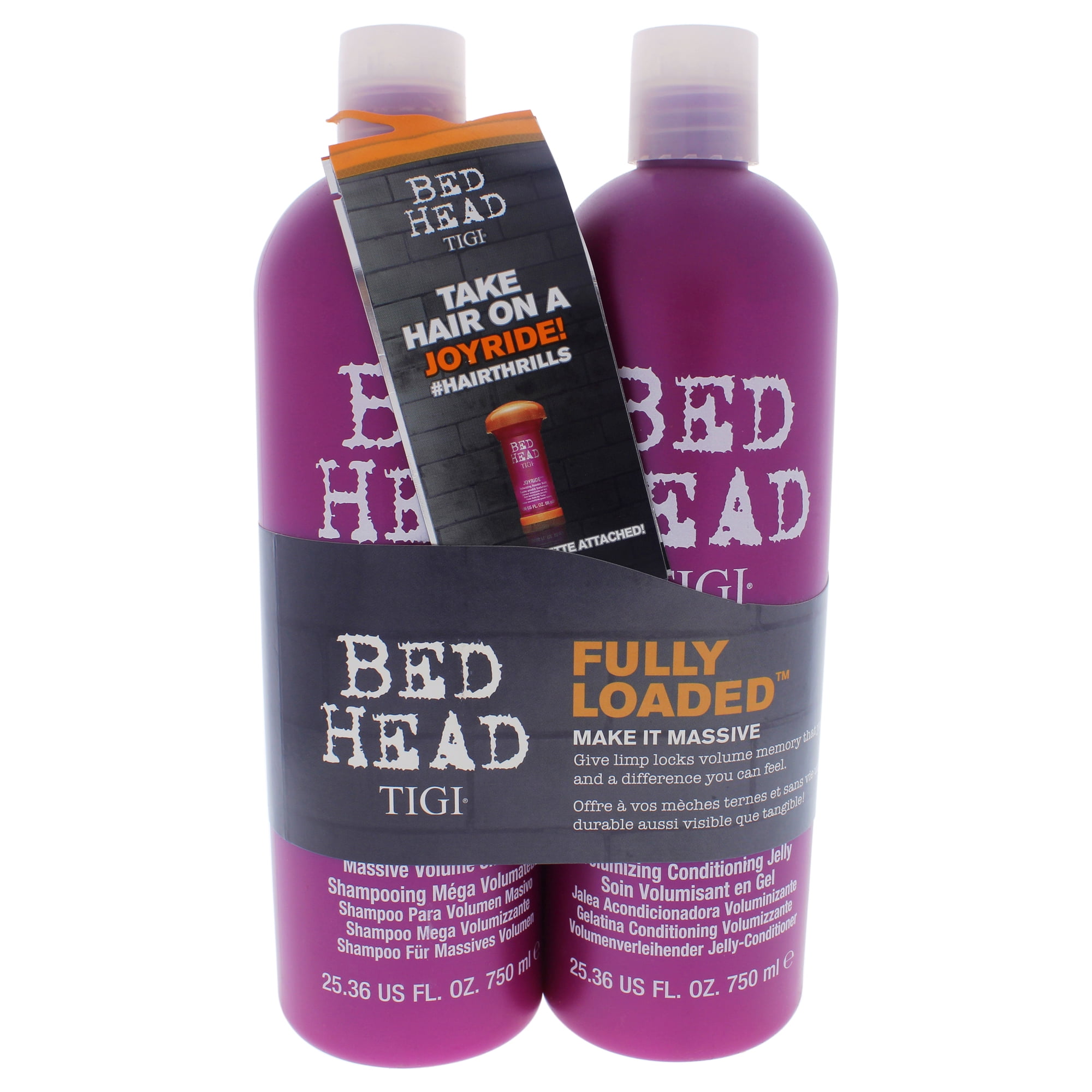 Bed Head Fully Loaded Duo By Tigi For Unisex 2 X 25 36 Oz Shampoo And