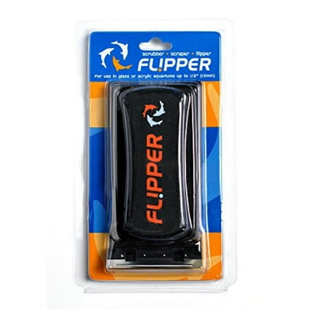 - FL!PPER Flipper Aquarium Algae Magnet Cleaner with Two Blades