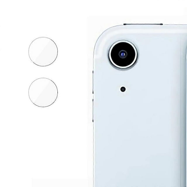 2Pcs For iPad Air (2020) Camera Lens Protector Straight Edge Tempered Glass Lens Film