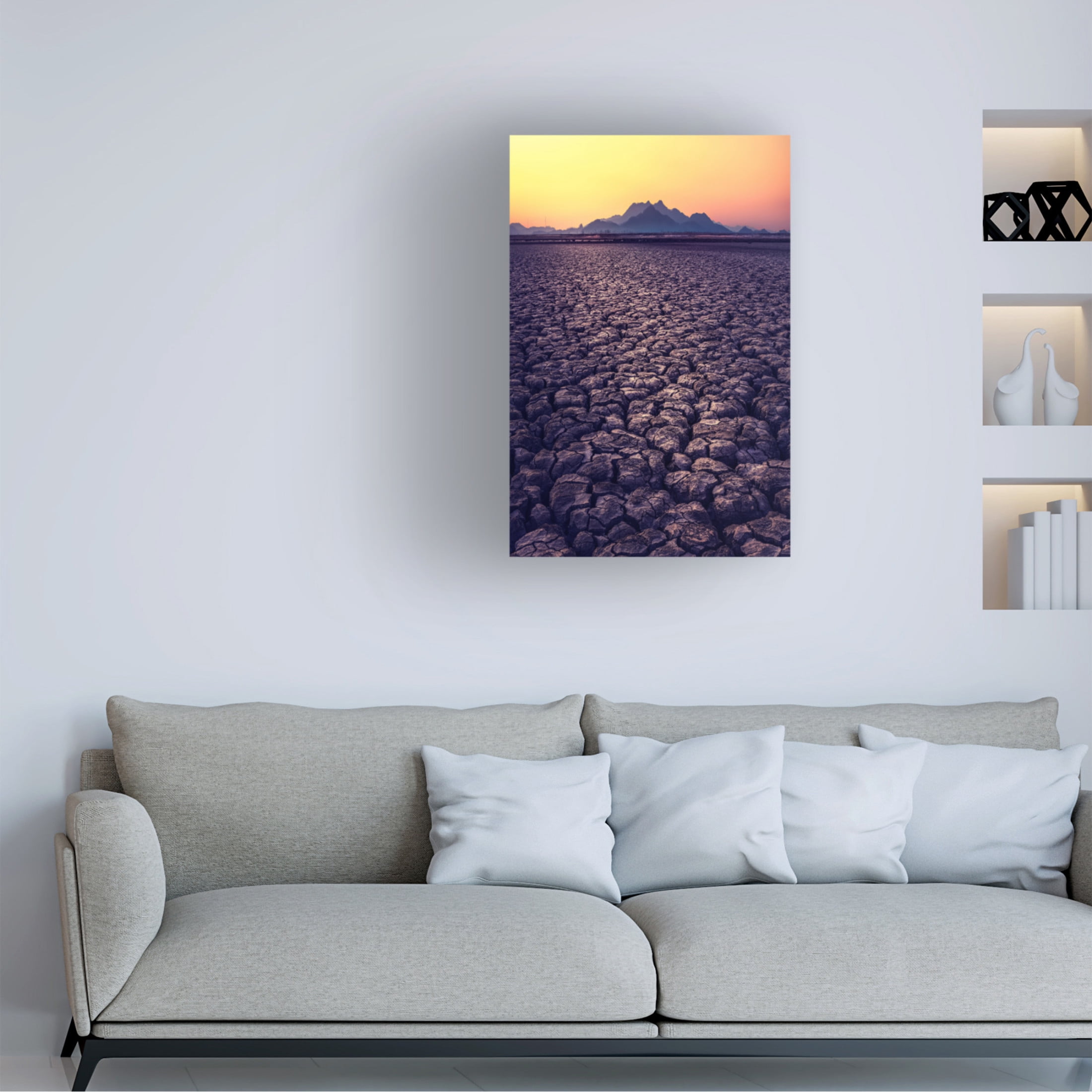 Trademark Fine Art Tiger Seo Thirst Canvas Wall Art