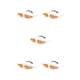 thumbnail image 1 of Guardurnaity Gafas de sol Flame Gafas frescas ligeras y vibrantes de alto rango Tipo 1 Tipo 1 5piezas, 1 of 6