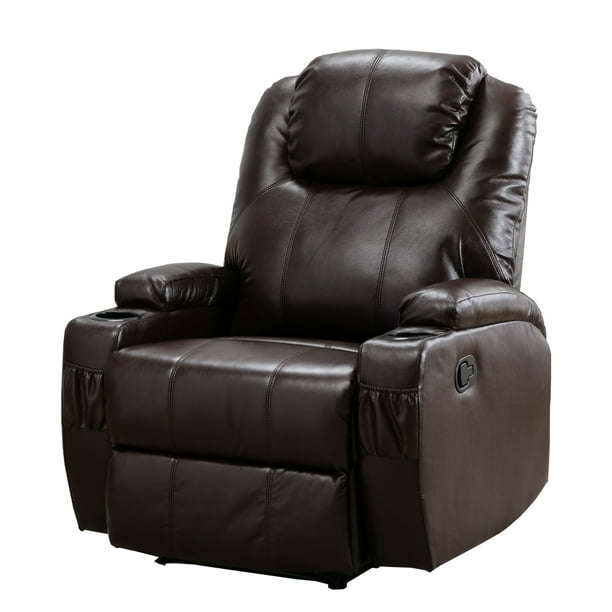 Tbp Lift Chair Electric Power Recliners Reclining With 2 Cup Holders Manual Ergonomic Leather Recliner Brown Com - Leather Recliner Chair With Cup Holders Tbp Lift Chair Electric Power Recliners Reclining With 2 Cup Holders Manual Ergonomic Leather Recliner Brown Com - Leather Recliner Chair With Cup Holders