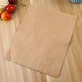 thumbnail image 3 of 100Pcs Large Size Grease-proof Kraft Paper Bag Kraft Paper Bags for Snacks, 3 of 7