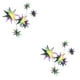 thumbnail image 2 of Advancent 1 Juego de decoraciones de estrellas para el hogar, decoración colgante hermosa interesante, suministro de fiesta, accesorios de decoración Vistoso 2piezas Advancent CBP336503, 2 of 6