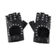 thumbnail image 1 of Guantes de Baile de Media Palma para Mujer, Guantes de material cuero Sintético de , Cosplay Yinane Guantes con remaches de medio dedo, 1 of 7