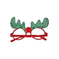thumbnail image 2 of Christmas Glasses Accessories Party Favors Plastic Fun & Comfortable for Christmas Party Holiday Photo Booth Office Home Christmas Decorations by MPOISVA, 2 of 8