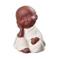 thumbnail image 2 of Estatuas de monjes buda,Estatuas de monjes buda,Estatuilla de pequeño monje,Lindo monje en miniatura,Estatuillas de bebé Buda,Adornos de Buda para el hogar, 2 of 8