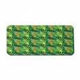 thumbnail image 1 of Tropical Computer Mouse Pad, Exotic Palm Leaves Greenery Foliage Composition of Hawaiian Style Summery Plants, Rectangle Non-Slip Rubber Mousepad X-Large, 35" x 15", Multicolor, by Ambesonne, 1 of 2