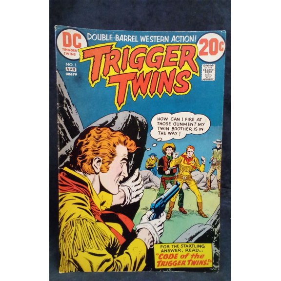 Pre-Owned Trigger Twins #1 1973 DC Comics Comic Book
