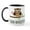White/Black Inside, variant on CafePress - 40Th Birthday Owl Mugs - 11 oz Ceramic Mug - Novelty Coffee Tea Cup