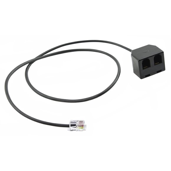 Adaptateur de Formation Téléphonique Y Splitter pour Casque Ou Combiné pour Nortel Meridican, Norstar, Avaya, Ashtra, Mitel, Polycom, Ge et Autres Téléphones IP