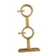 thumbnail image 5 of Accesorios de soporte de barra de cortina doble Gancho de barra Soporte de barra de cortina de ventana Cortina Oro, 5 of 9