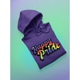 thumbnail image 3 of Happy Pride Bubblegum Banner Hoodie Men -Smartprints Designs, Male 3X-Large, 3 of 4