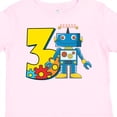 thumbnail image 4 of Inktastic 3rd Birthday Robot Boys or Girls Toddler T-Shirt, 4 of 5