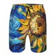 thumbnail image 3 of Fotbe vintage Starry Sunflower Trajes de Baño Estampados para Hombre, Shorts de Verano de Secado Rápido, Ropa de Playa, Bañadores-XX-Large, 3 of 6