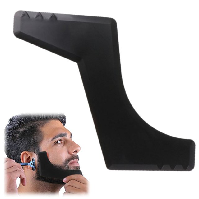 Beard Shaping Template Home Salon Beard Styling Template Accessory For Trimming Mustache Goatee Neckline And Hairline