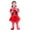 C-Girl, variant on 2-15T Boys Girls Brother and Sister Christmas Outfits Kids Holiday Elf/Santa Costumes Xmas Family Matching Clothes Set